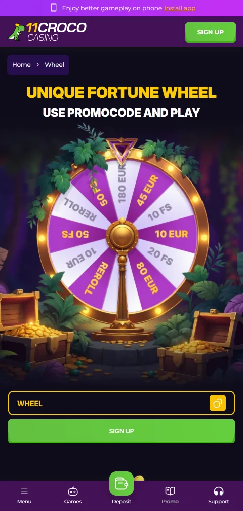 Security, licensing and player protection information for 11Croco Casino mobile players