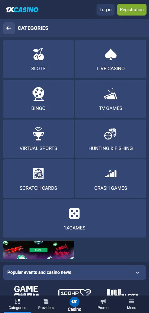 1xCasino deposit and withdrawal options including AUD currency and fast e-wallet processing