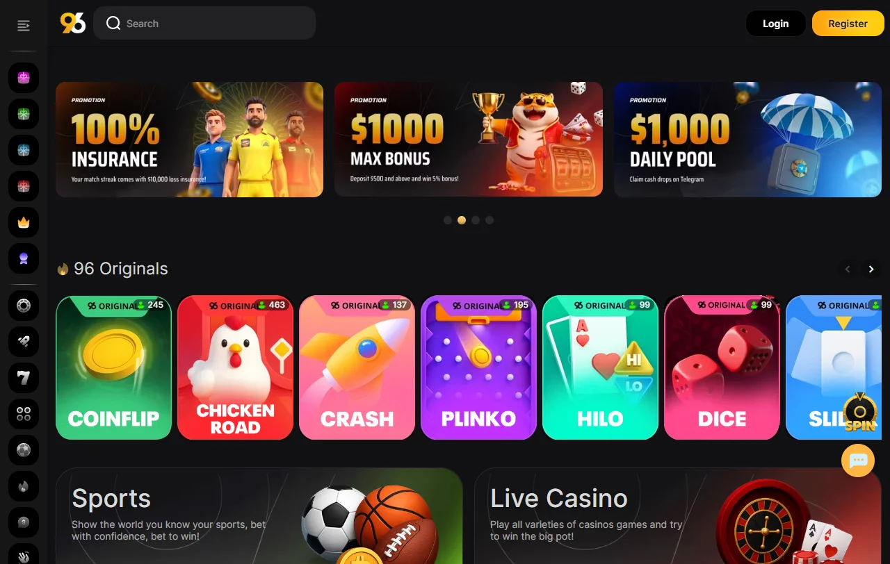 96 Casino Australia comprehensive review and editorial analysis for informed player decisions