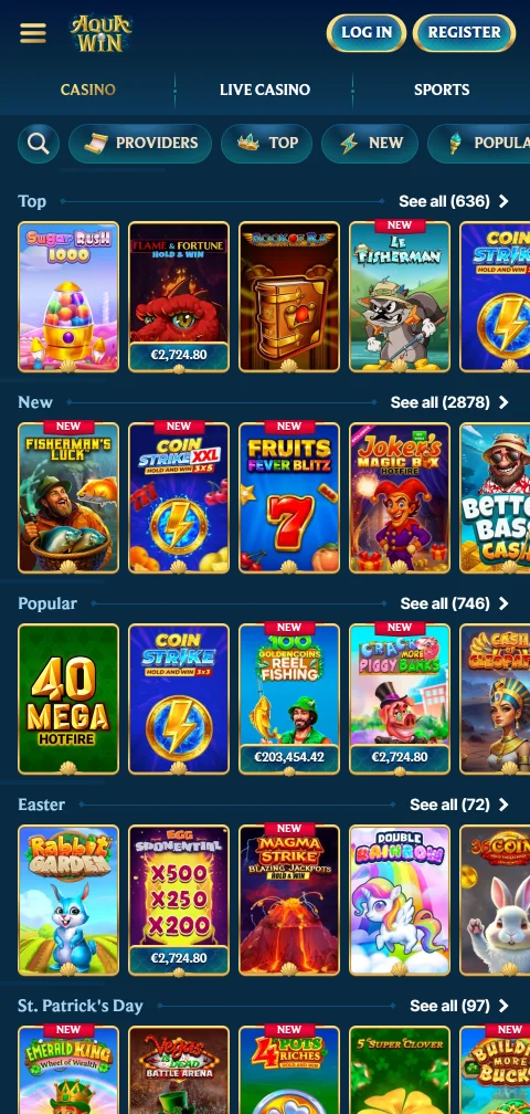 Aquawin Casino deposit and withdrawal options including BPAY, PayID, e-wallets and cryptocurrency payment methods