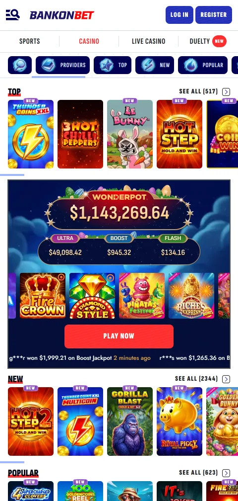 Security and licensing information at BankonBet Casino including responsible gambling tools and protections