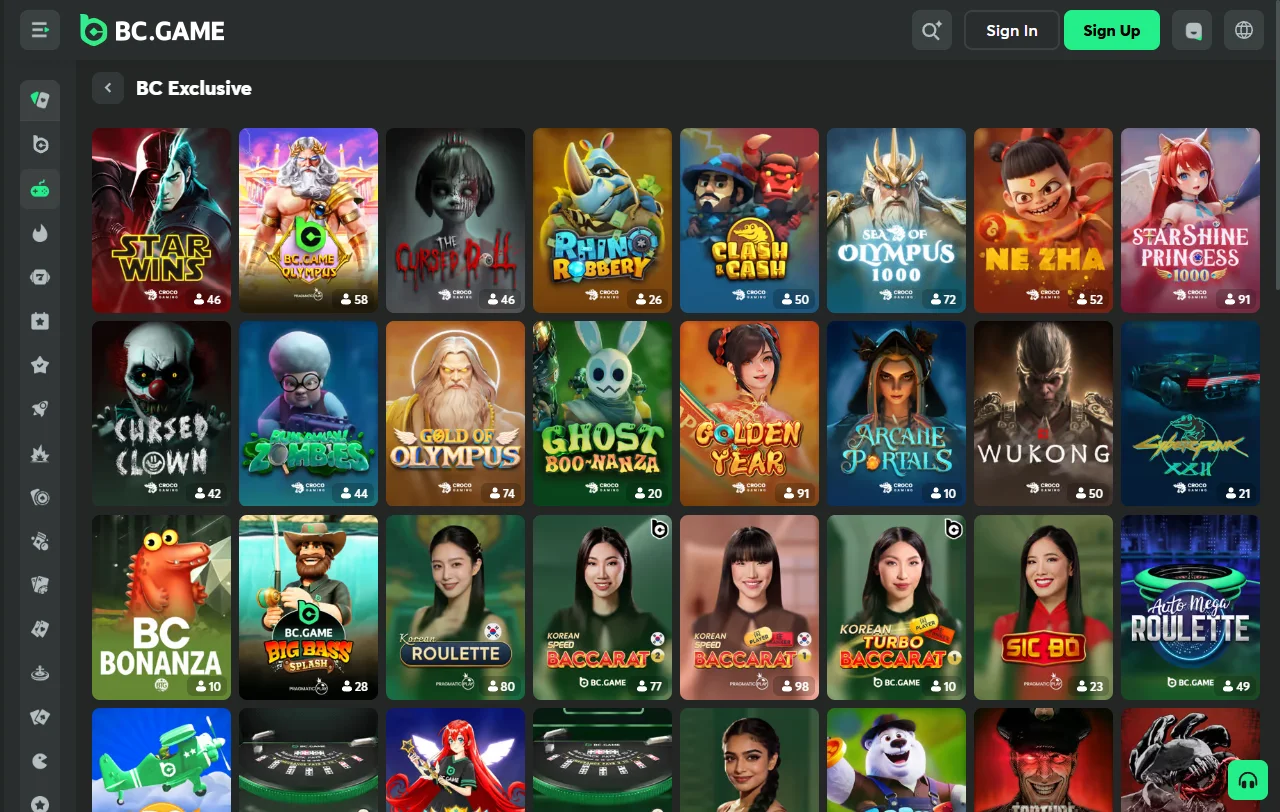 Welcome bonus structure and promotional offers available to new players at BC Game Casino in Australia