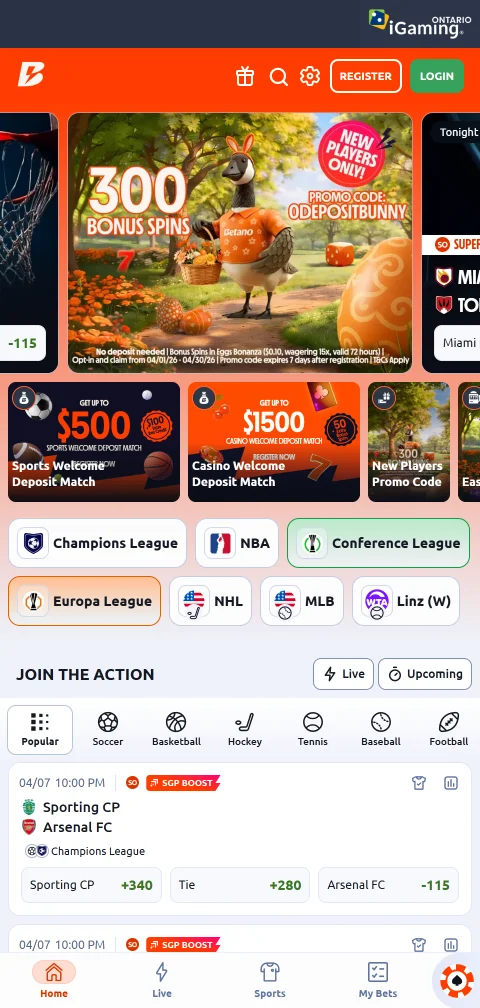 Betano Casino mobile browser experience with responsive design and full game catalogue accessibility on smartphone devices