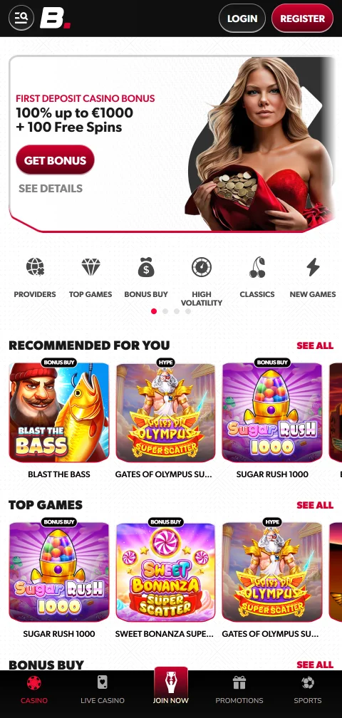 Betista Casino mobile browser experience providing full game access and banking on smartphones