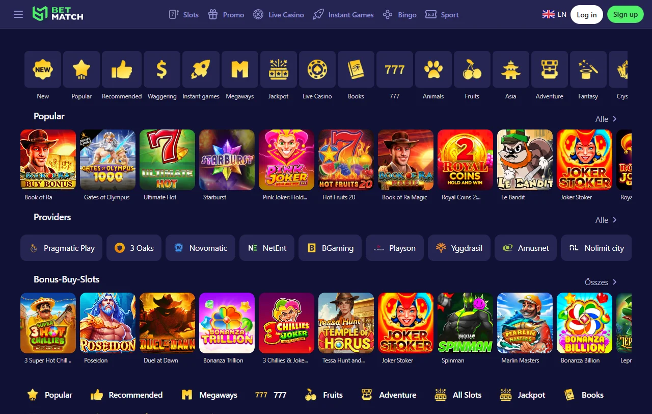 Betmatch Casino welcome bonus offer approximately 100% up to 500 AUD plus 50 free spins