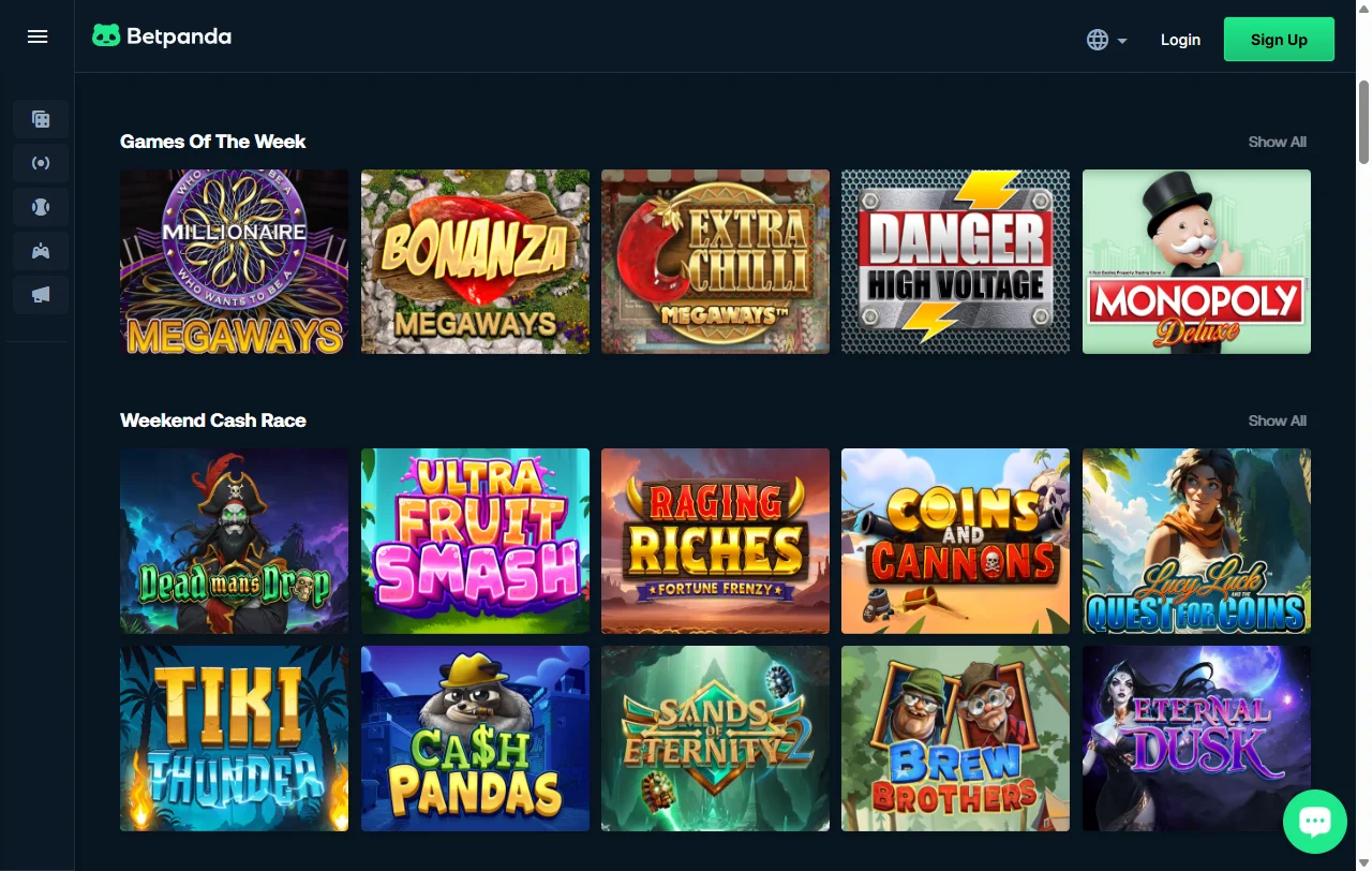 BetPanda Casino welcome bonus offer approximately 100% deposit match plus free spins promotion