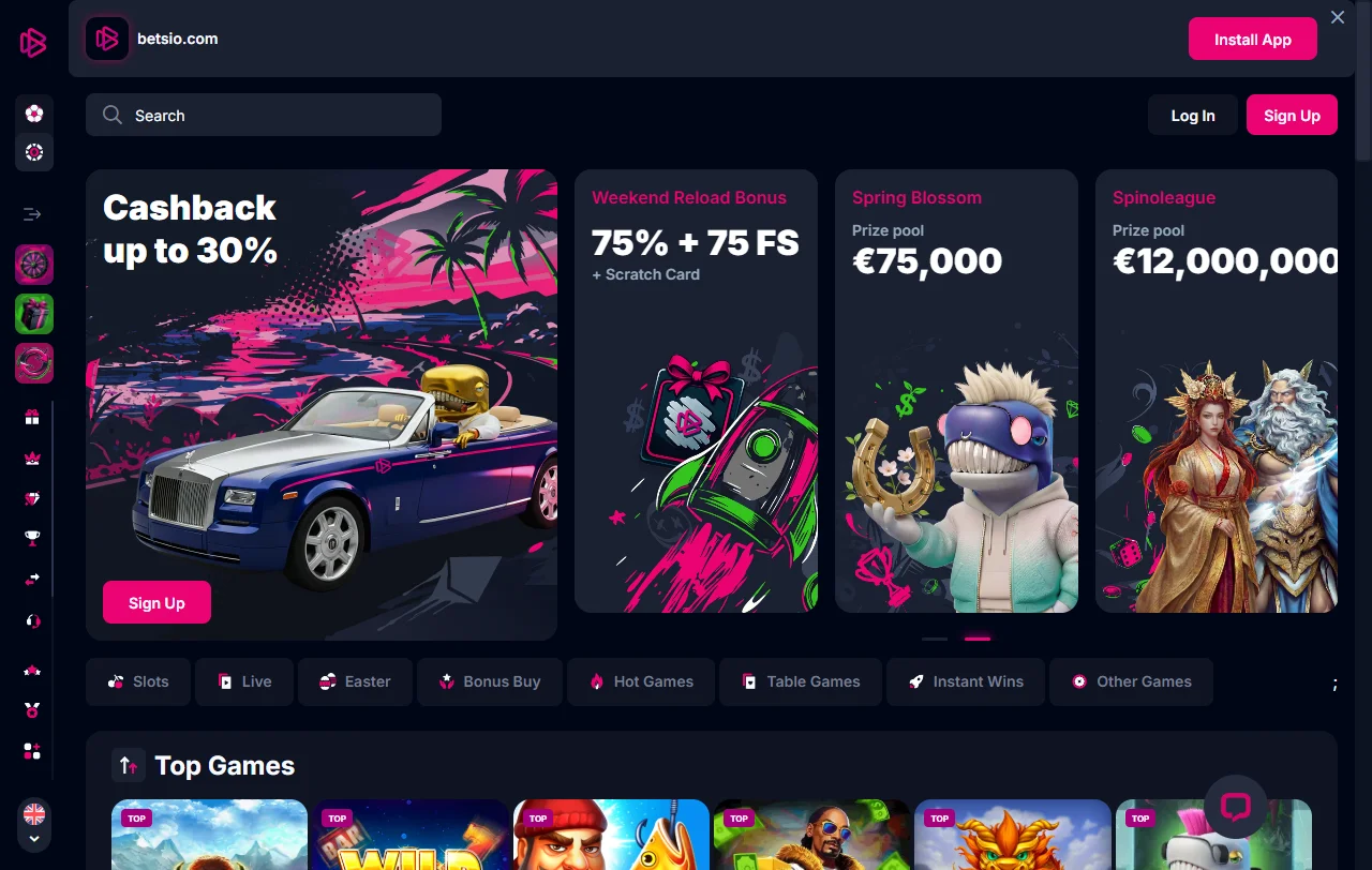 Betsio Casino complete review and editorial analysis for Australia online gaming players