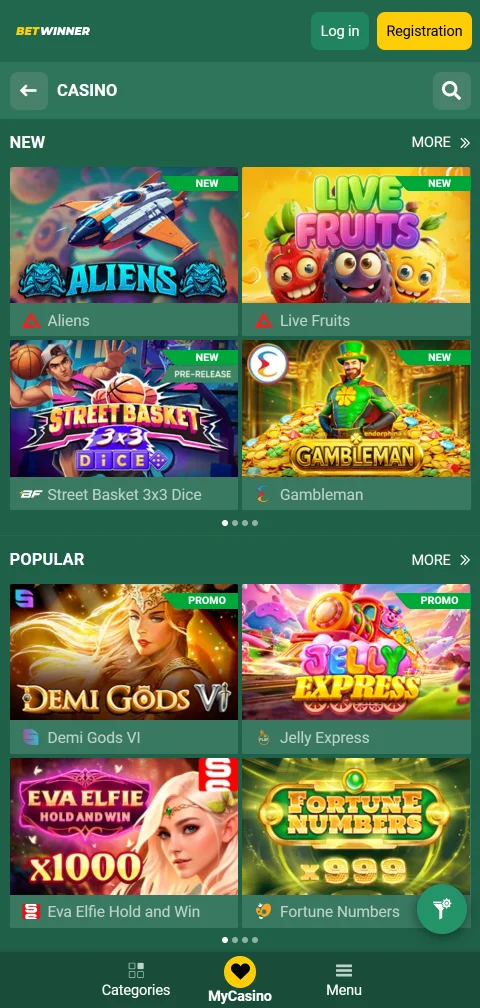 Deposit and withdrawal methods including e-wallets, cards, and cryptocurrency supported by BetWinner Casino