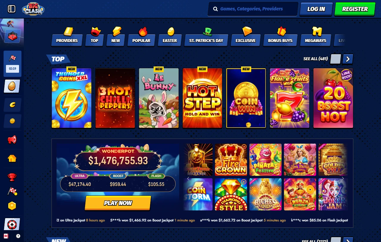 Welcome bonus offers and promotional structure at BigClash Casino Australia