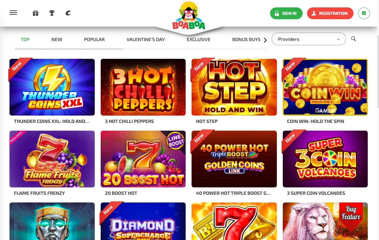 Welcome bonus promotions and ongoing offers at BoaBoa Casino Australia for new players