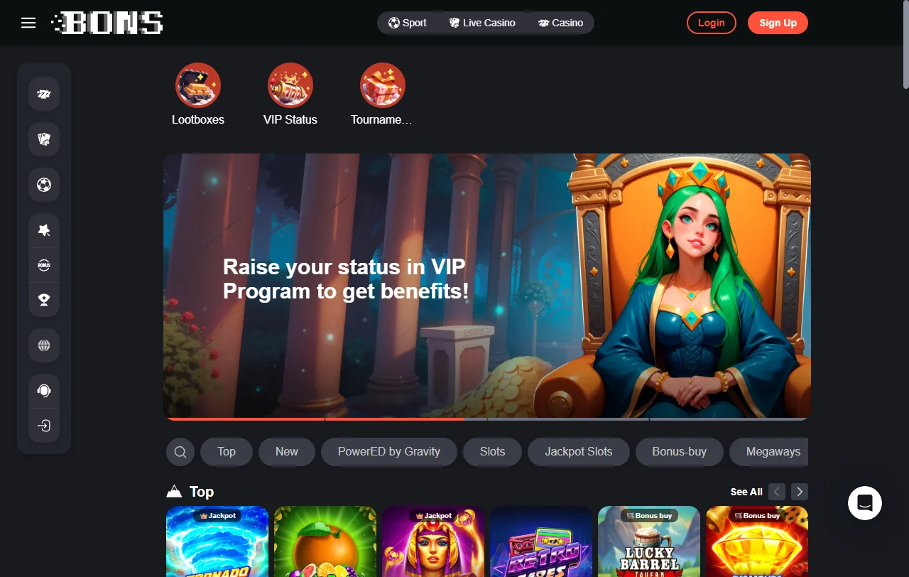 Comprehensive Bons Casino review analysis covering platform features, bonuses, and gaming options