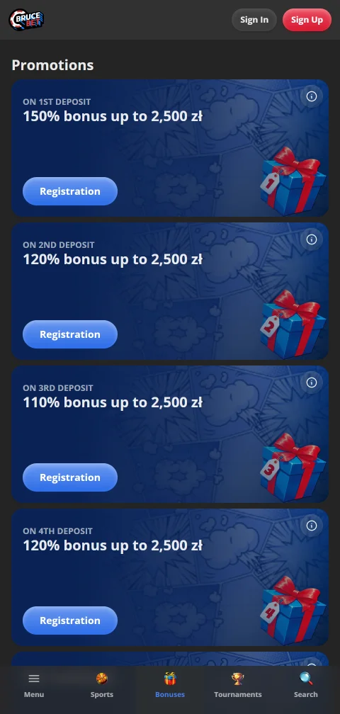 Licensed and regulated BruceBet Casino platform with transparent security and player protection features