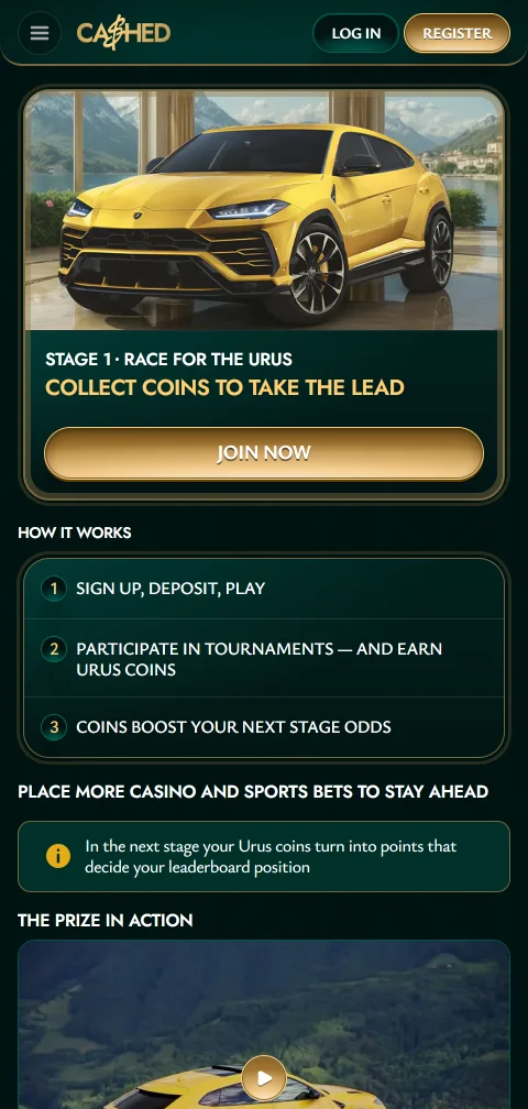 Cashed Casino security features, offshore licensing, and responsible gambling tools for player protection