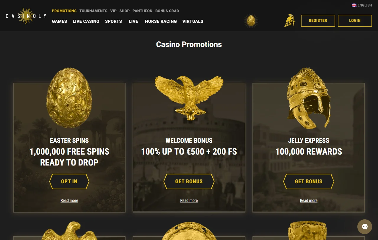 Casinoly Casino welcome bonus and promotional offers with AUD 500 maximum and responsible gaming controls