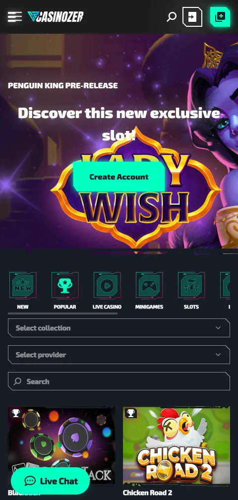 Casinozer Casino deposit and withdrawal methods including PayID, e-wallets, and cryptocurrency options