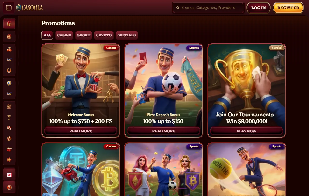 Casoola Casino welcome bonus structure with promotion terms and activation process explained