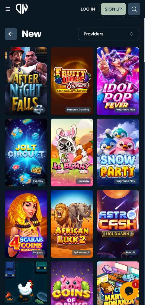 Curaçao-licensed DepositWin Casino platform with security features, player protection, and responsible gaming tools