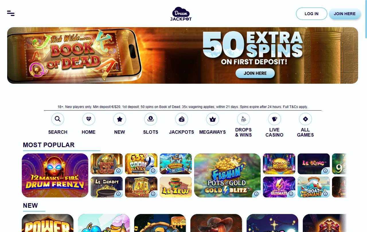 Dream Jackpot Casino comprehensive review and editorial analysis for Australian online gambling players