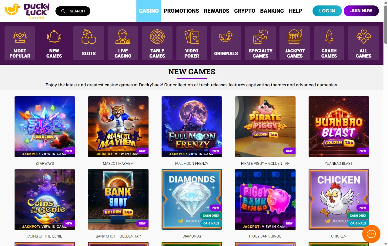 Comprehensive DuckyLuck Casino review covering platform features, games, and player experience for Australia market