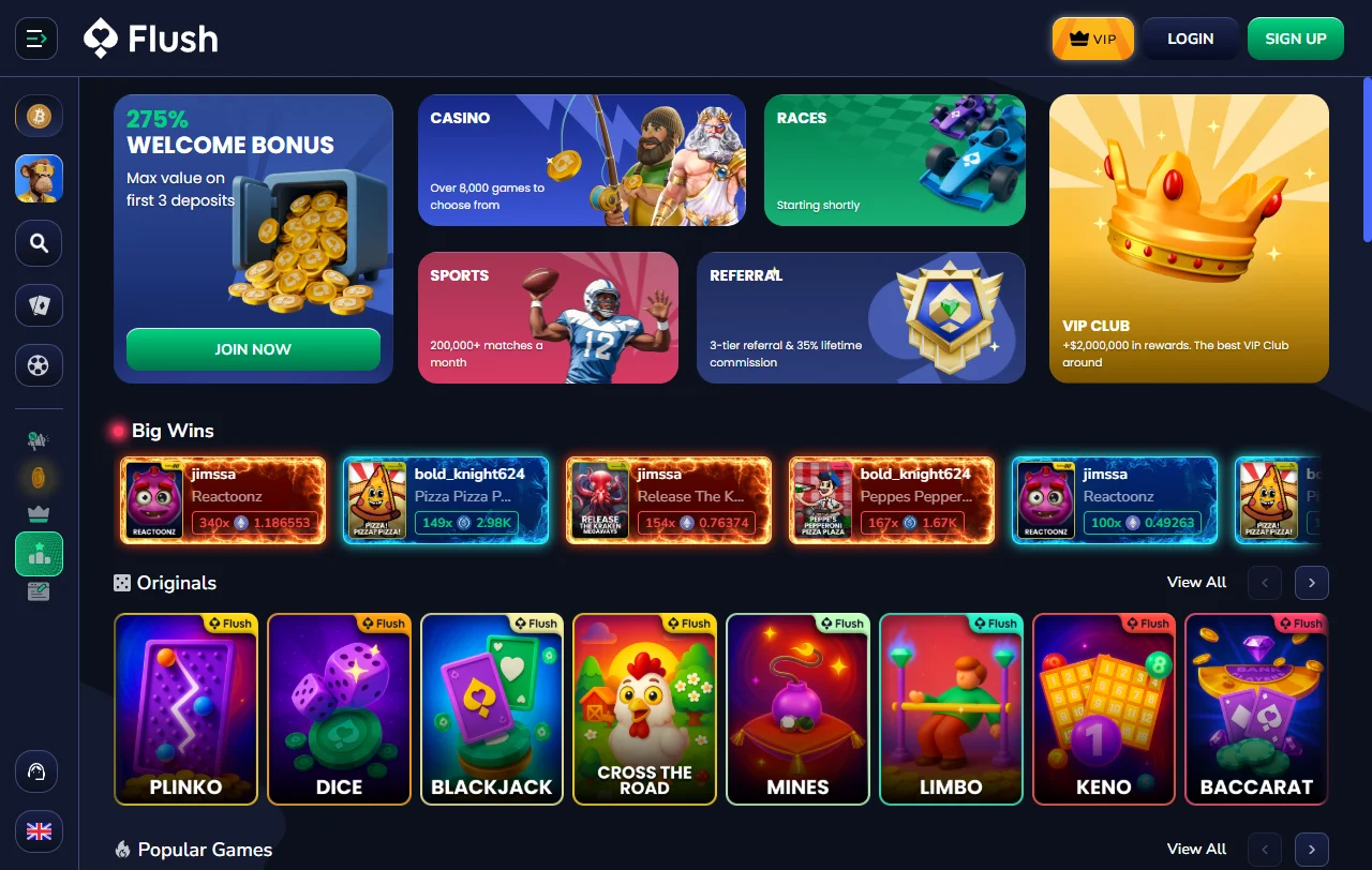 Comprehensive Flush Casino review and analysis for Australian players seeking reliable online gaming