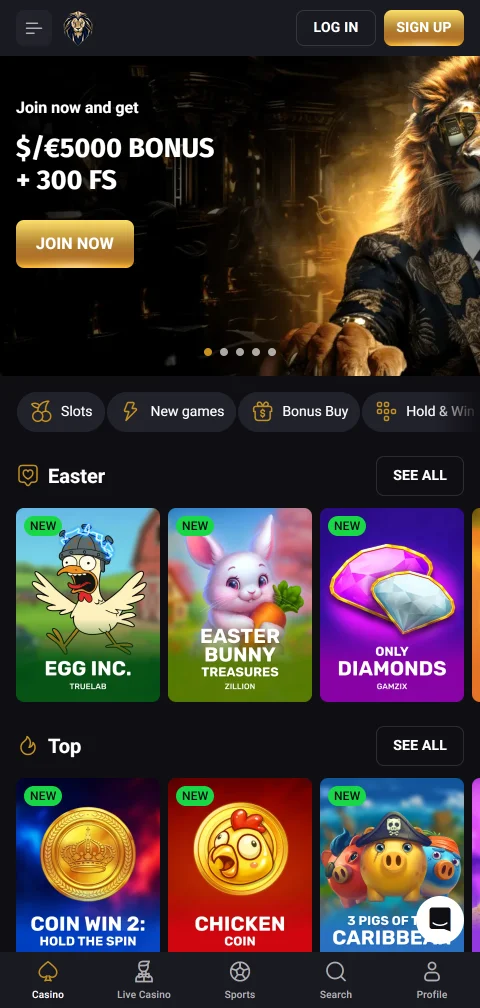 Fortuneplay Casino mobile browser experience optimised for smartphone and tablet gaming