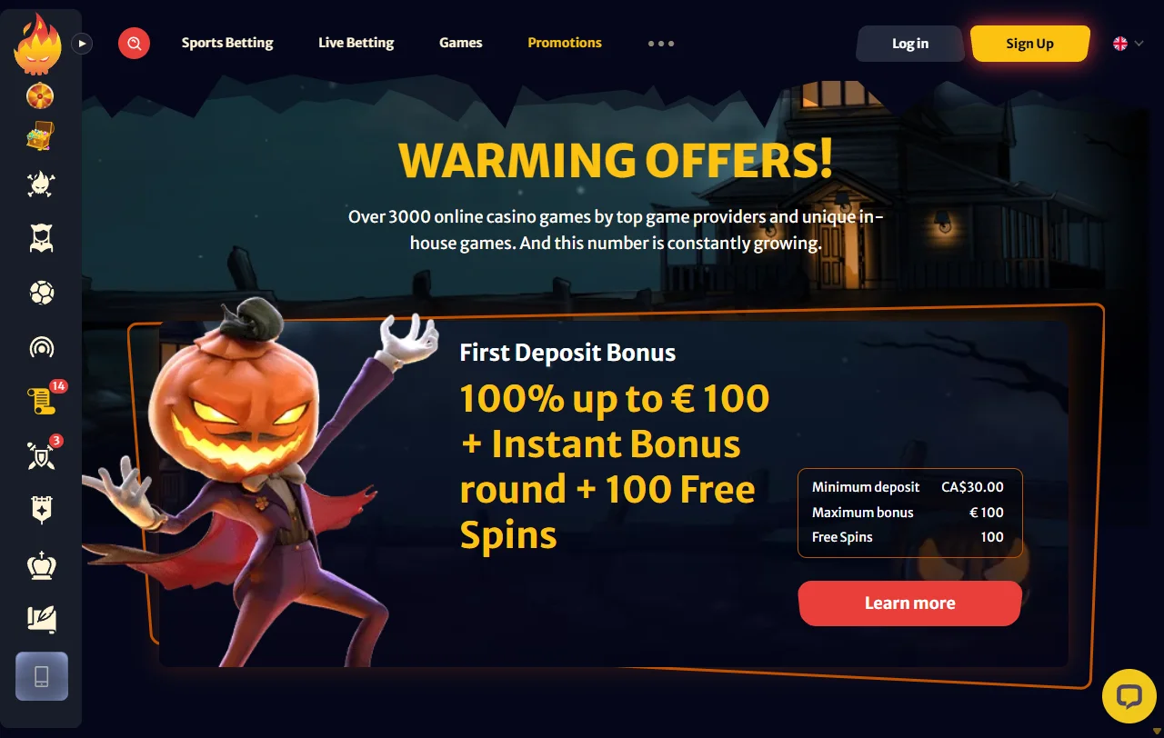 Extensive game library featuring Pragmatic Play, Evolution Gaming and 50+ software providers at HellSpin Casino