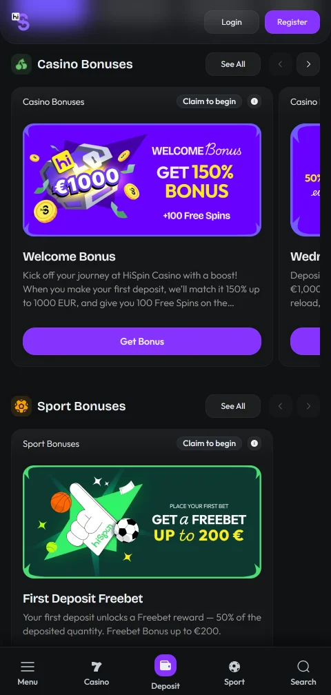 Hispin Casino licensing information and responsible gaming tools including deposit limit controls