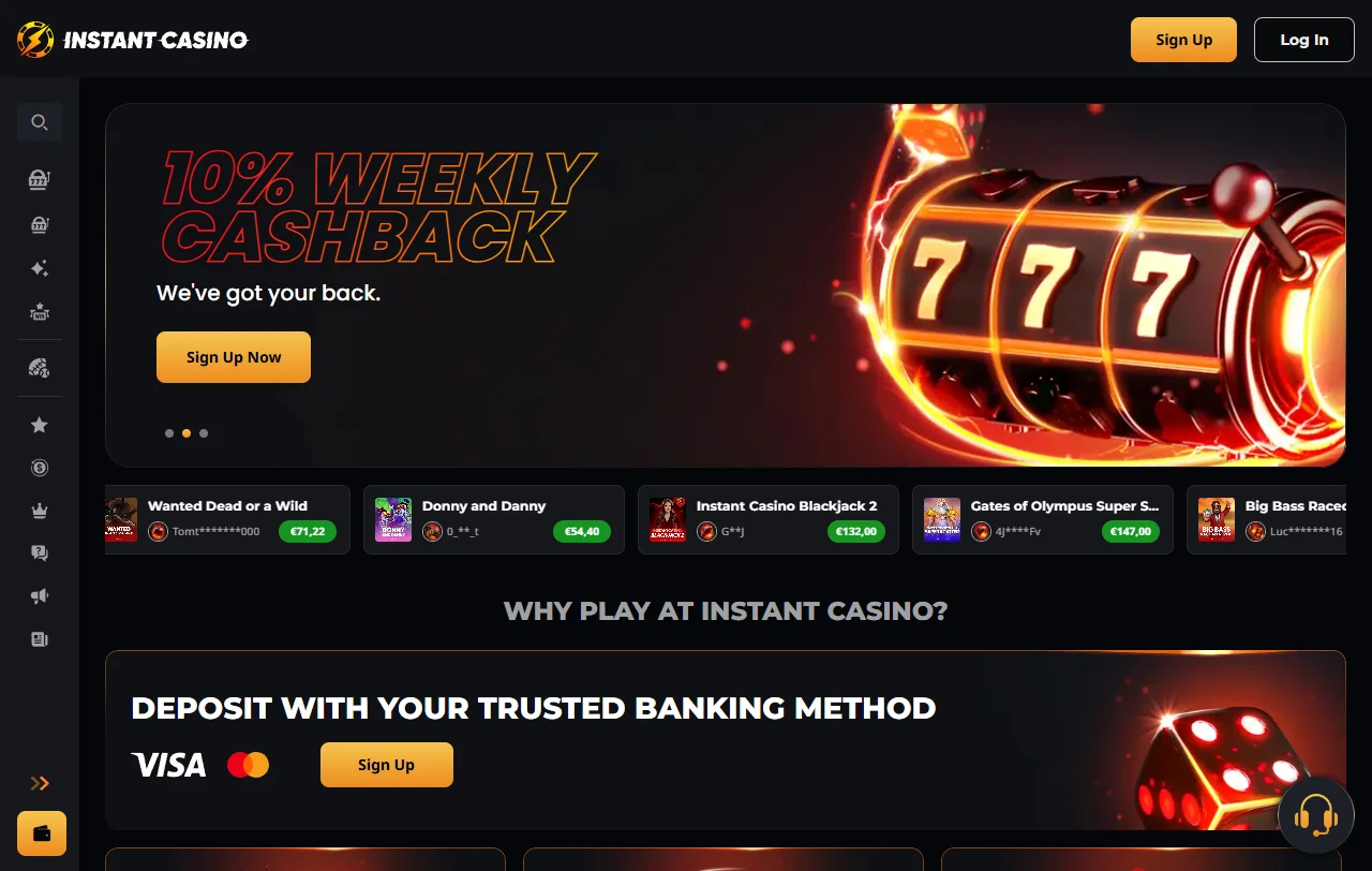 Instant Casino comprehensive review - independent analysis for Australia players