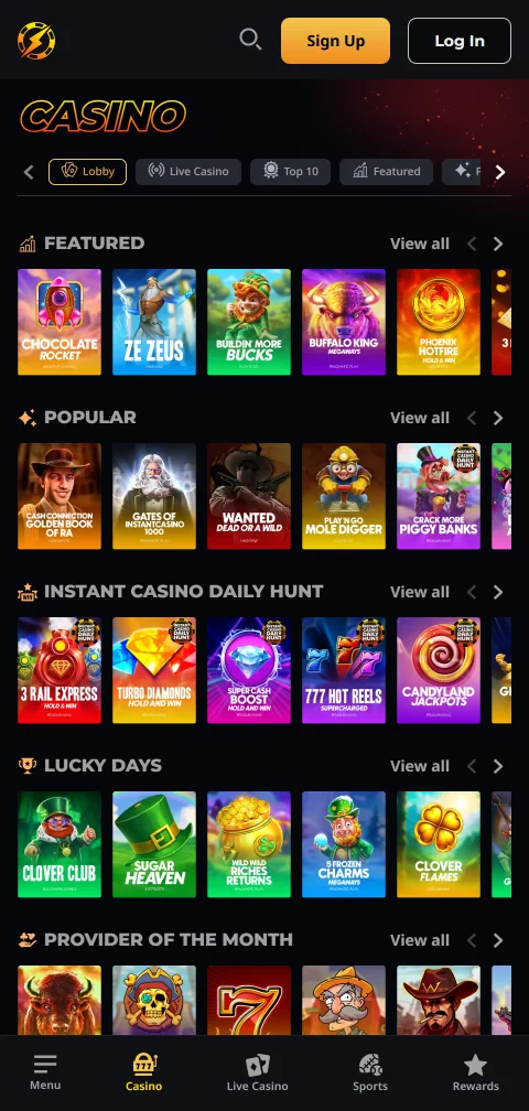 Instant Casino security features and responsible gambling tools