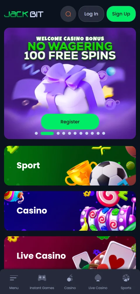 Jackbit Casino mobile browser experience and responsive gaming interface for Australia