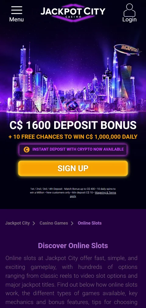 Jackpot City Casino Australia mobile gaming experience and browser compatibility