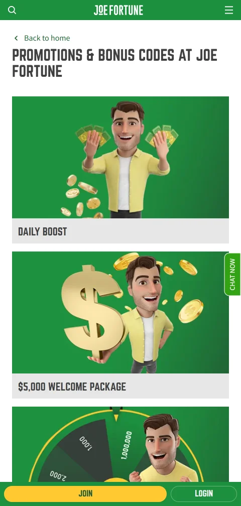 Joe Fortune Casino deposit and withdrawal options including e-wallets, cards, PayID, and cryptocurrency methods