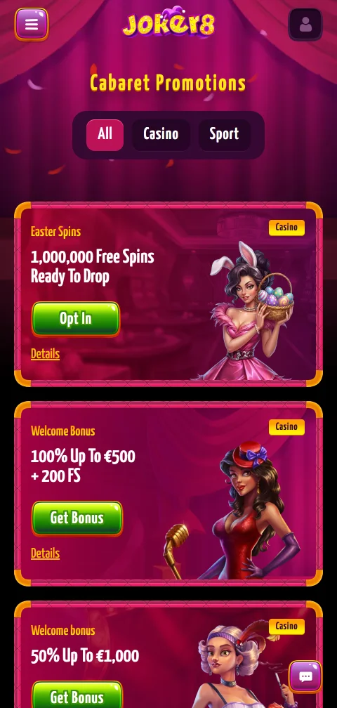 Joker8 Casino responsible gambling features including deposit limits and player protection tools