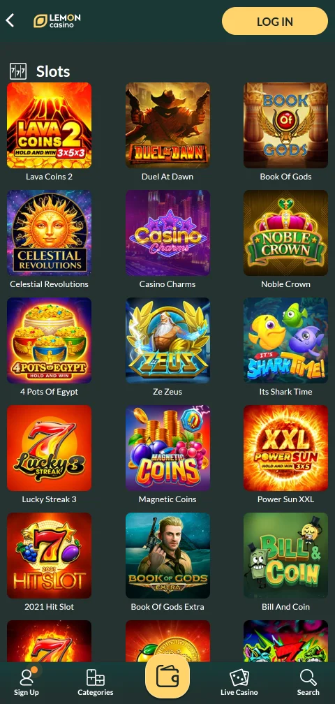 Lemon Casino payment methods including deposits, withdrawals and banking options