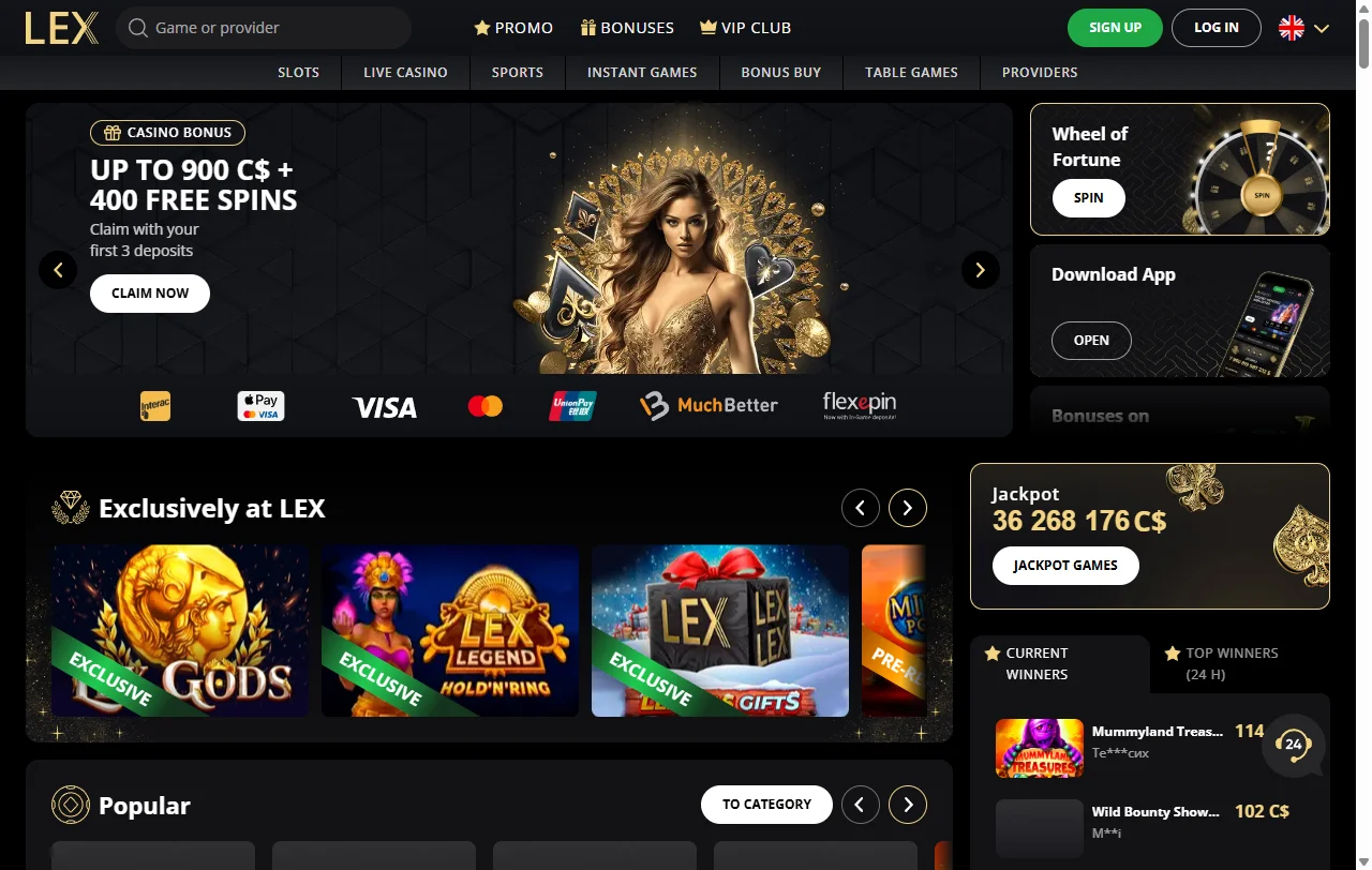 Lex Casino comprehensive review and analysis for Australia online gambling players