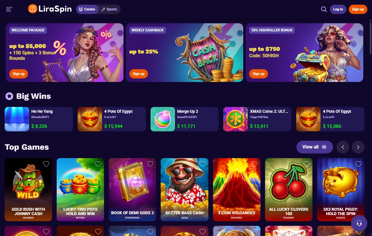 Liraspin Casino platform review and complete editorial analysis for Australia players