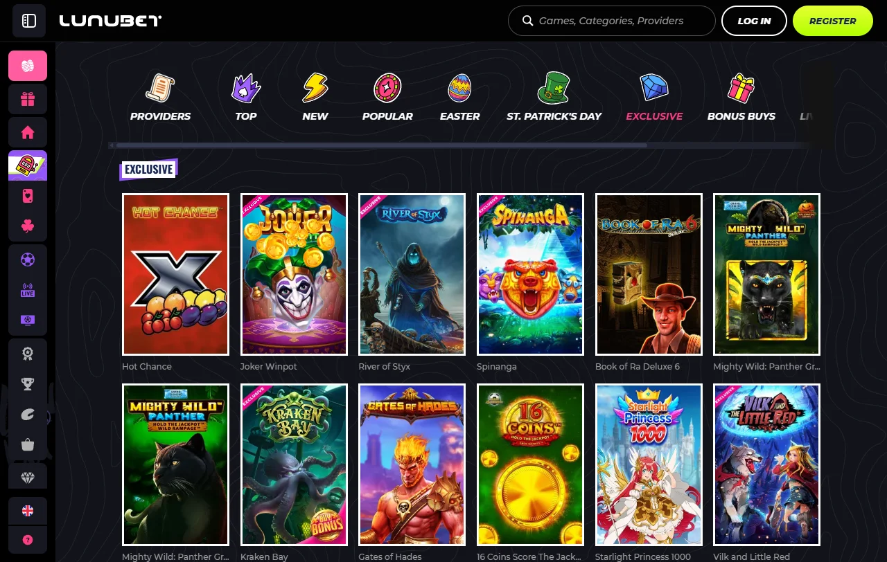Welcome bonus promotions and ongoing offers available at Lunubet Casino