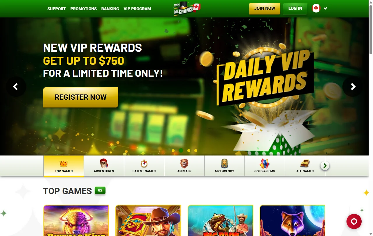 Welcome bonus promotion and rewards structure featured at MaChance Casino for new Australian players
