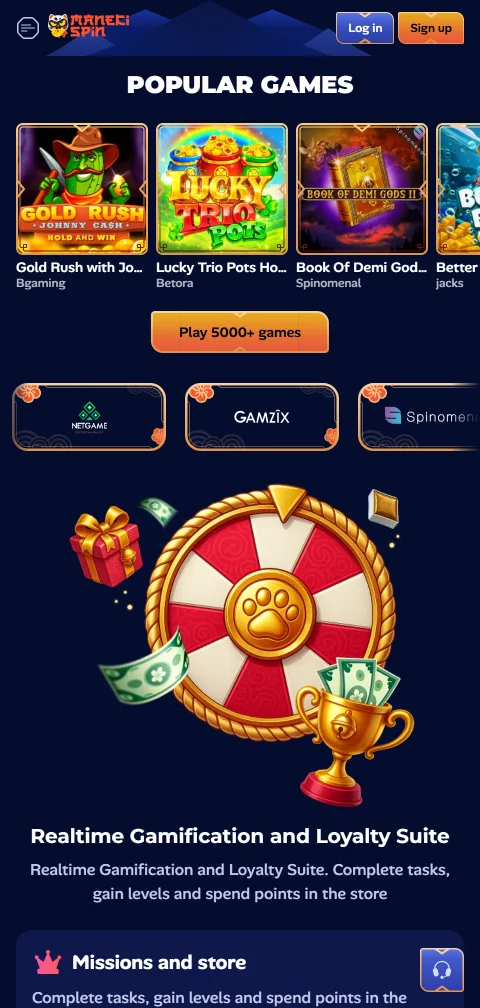 Manekispin Casino mobile deposit and withdrawal options with BPAY and PayID payment methods