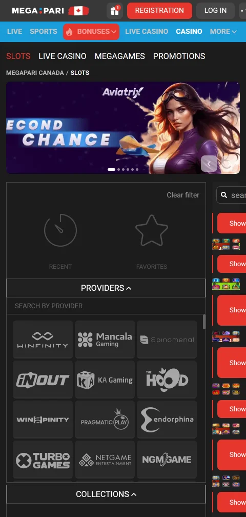Megapari Casino security features and Curaçao eGaming licensing providing player protection and responsible gambling tools