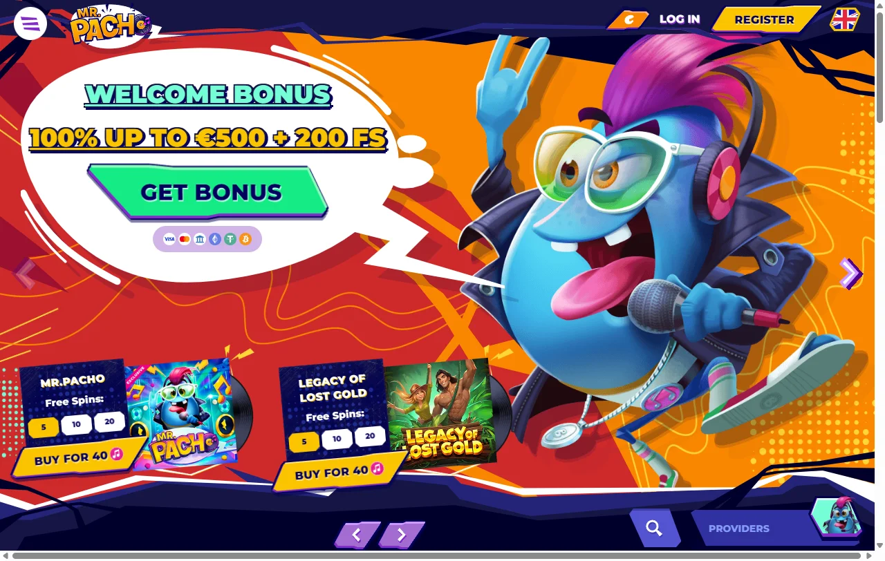 Comprehensive Mr. Pacho Casino review showing complete platform features and gaming options for Australia players