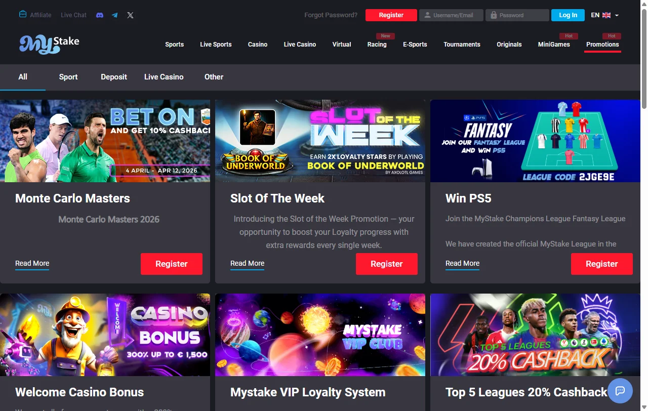 MyStake Casino welcome bonus structure offering around 200% matching plus free spins for new players