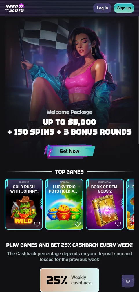 NeedForSlots Casino mobile platform delivering full gaming access across smartphones and tablets