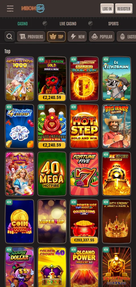 Neon54 Casino security features with SSL encryption, KYC verification and responsible gambling tools