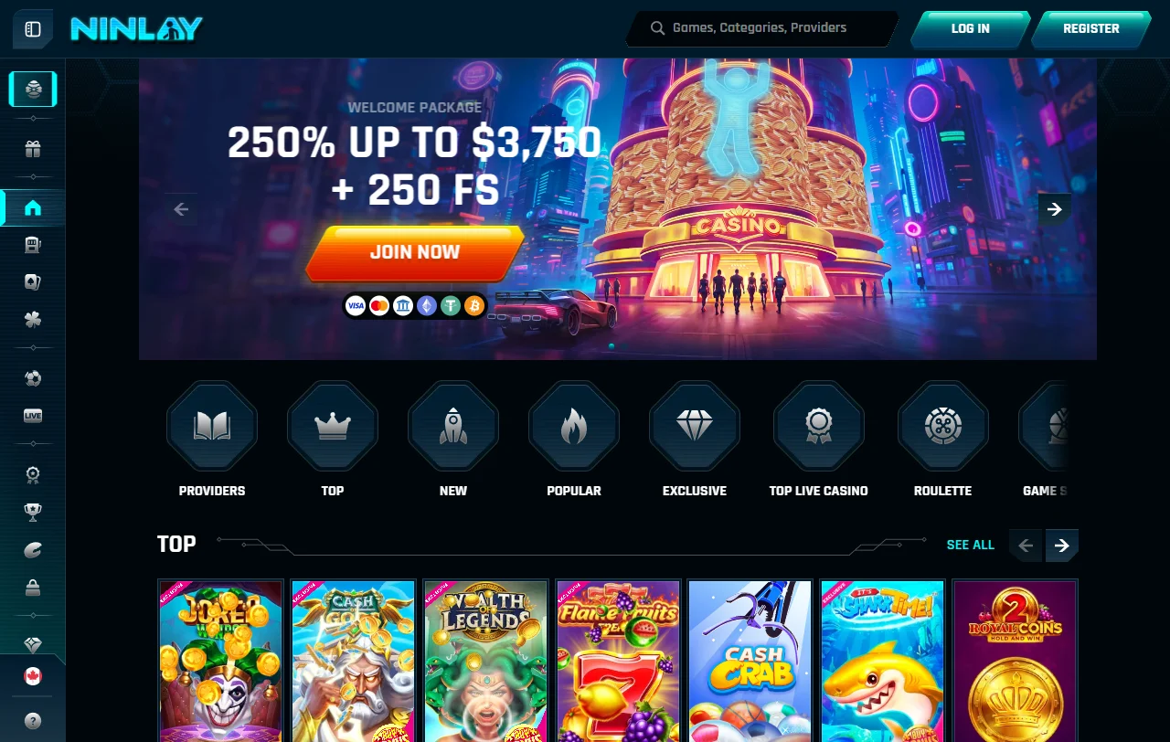 Complete Ninlay Casino review and analysis for Australia market covering all platform features