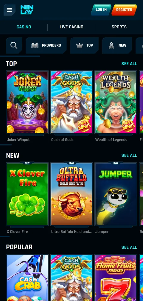 Security features and responsible gaming controls integrated into Ninlay Casino platform