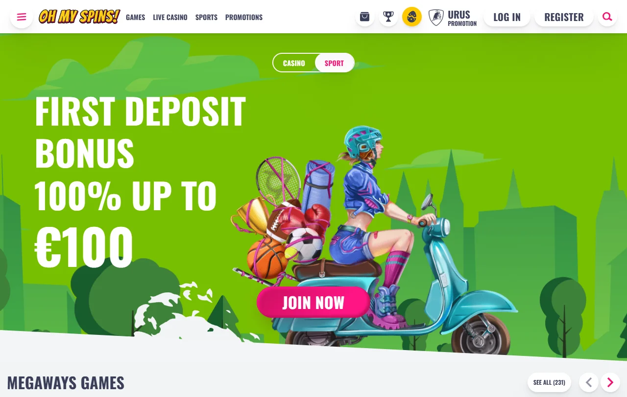 Oh My Spins Casino desktop platform complete review and gaming interface analysis for Australia players