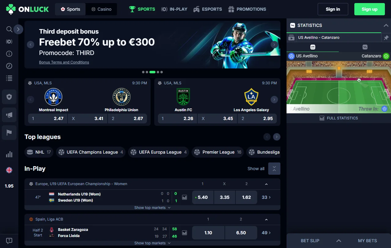 Onluck Casino comprehensive review interface showing game library and account features for Australia players