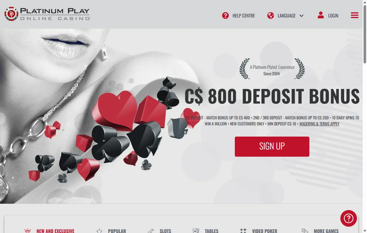 Comprehensive Platinum Play Casino editorial review for Australia players covering licensing, games, and bonuses