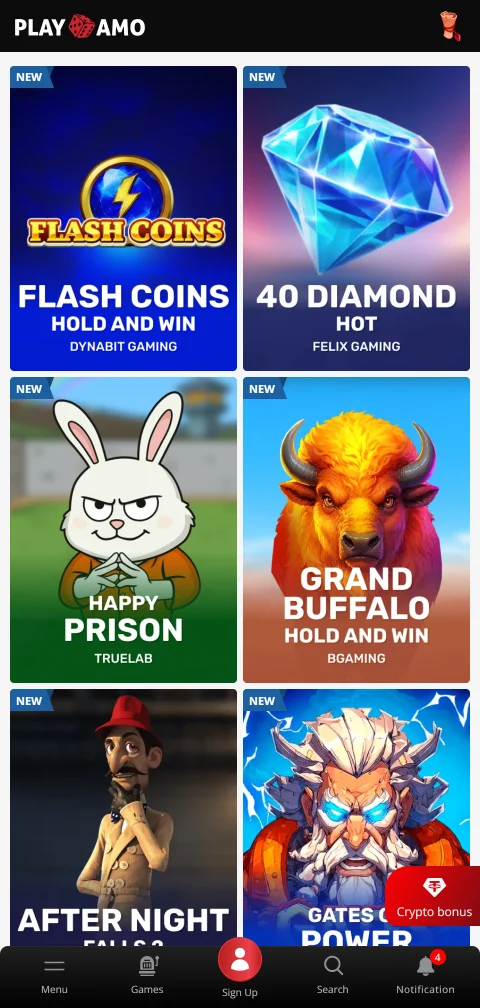 PlayAmo Casino deposit and withdrawal payment methods available for Australia players